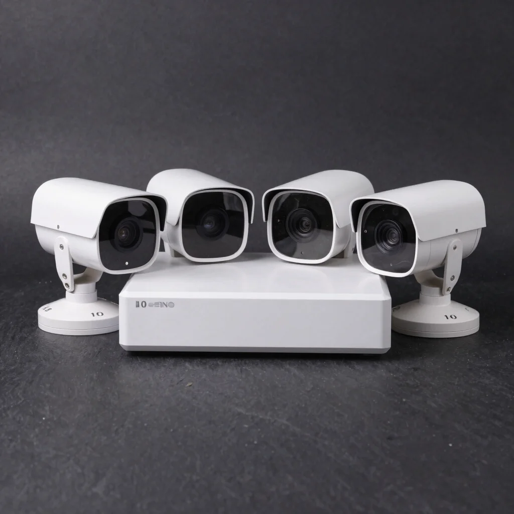 Combo 4 Cámaras De Seguridad Wi-Fi 4K